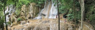 Wasserfall-Dschungel-Regenwald