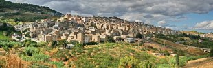 Altes-Dorf-Mittelalter-Italien