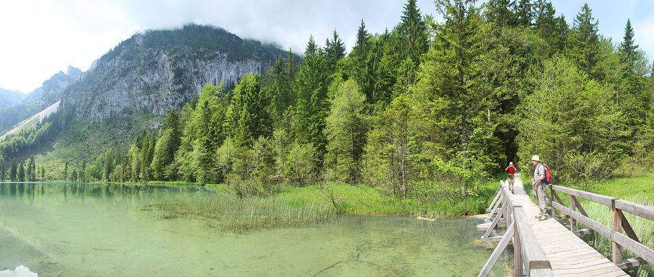 Bergsee Alpen Wandbild