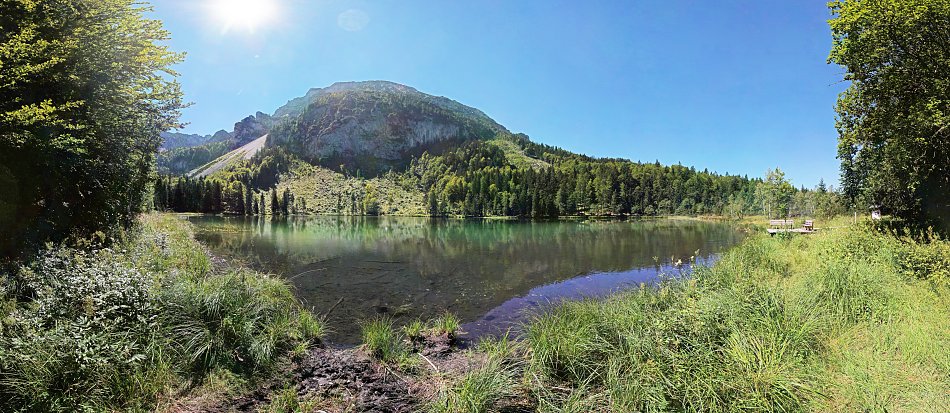 Gebirgssee Wandbild