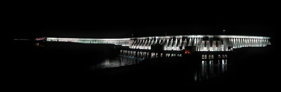 Itaipu Staudamm Wandbild