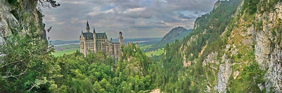 Neuschwanstein Wandbild