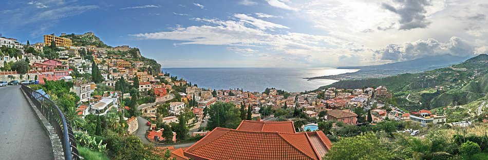 Taormina Italien Wandbild