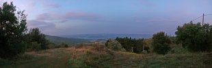 Toscana-Morgenrot