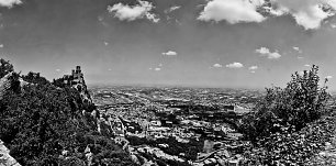 Burg San Marino Wandbild