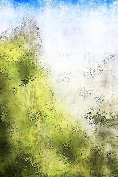 Abstrakt 0329 Wandbild
