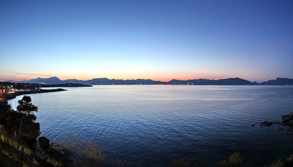 Abendrot Mallorca Wandbild