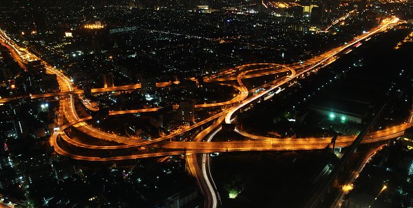 Highway Wandbild