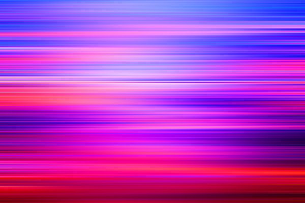 Blau Lila Linien Wandbild
