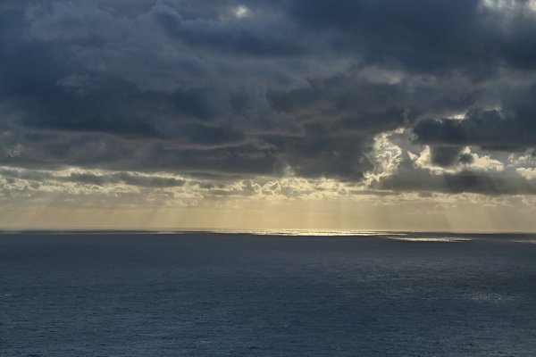 Gewitterwolken Wandbild