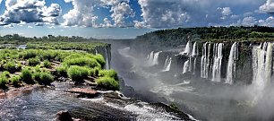 Iguazu Wasserfaelle Wandbild