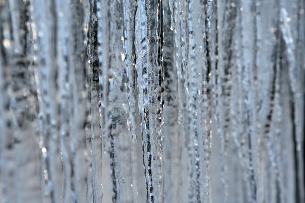 Eiszapfen Winter Wandbild