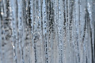 Eiszapfen Winter Wandbild