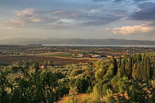 Trasimenischer_See Landschaft Wandbild