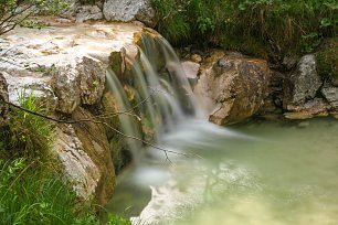 Bergquell Wasser Wandbild