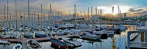 Barcelona Hafen