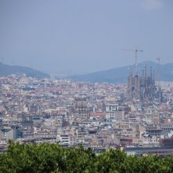 Blick-zur-Sagrada-Familia
