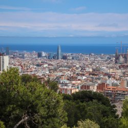 Sicht-zur-Sagrada-Familia