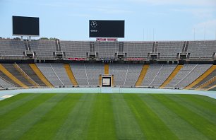 Stadion in Barcelona Wandbild