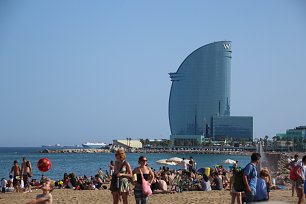 V Barcelona Wandbild