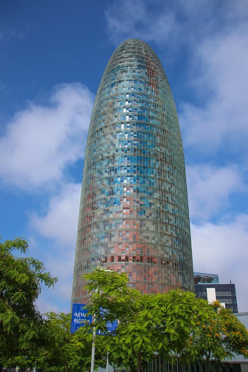 Wahrzeichen von Barcelona 2 Wandbild