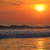Oranger-Sonnenuntergang-am-Pazifik