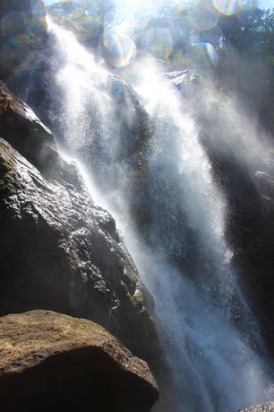 Wassermassen Wandbild