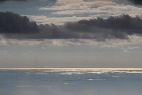 Grauer Himmel Wandbild