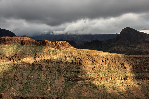 Hochland auf GranCanaria Wandbild