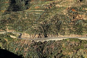 Kuestenstrasse GranCanaria Wandbild