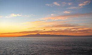 Teneriffa im Sonnenuntergang Wandbild