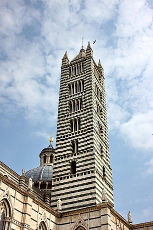 Kirchturm Siena Wandbild