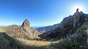 Gebirge La Gomera Wandbild