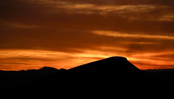 Brennender Himmel Wandbild