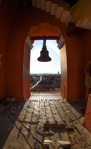 Kirchturm Wandbild