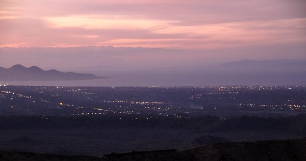 Nicaragua See am Abend Wandbild