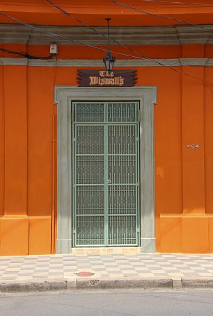 The Wiswalls Eingang Wandbild