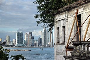 Altstadt Ruine Panama City Wandbild