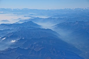 Faltgebirge Wandbild