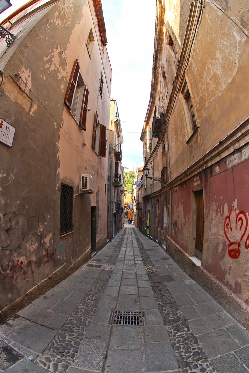 Gasse Wandbild