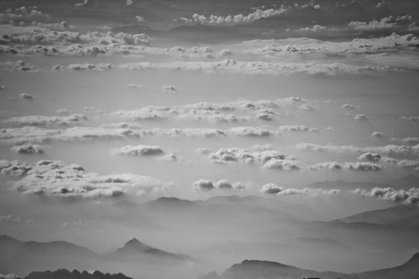 Grau in Grau Wandbild