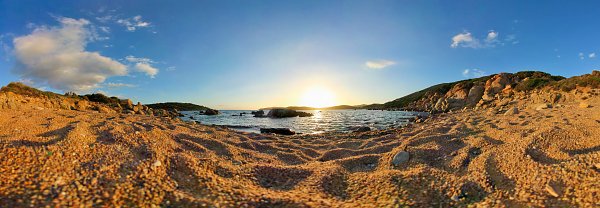 Sonnenuntergang am Meer