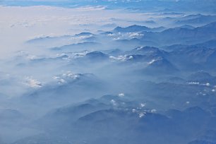 Ueber den Wolken Wandbild