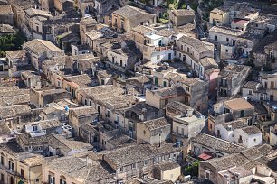 Italienische Stadt Wandbild