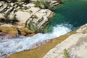 Traumhafter Wasserfall Wandbild