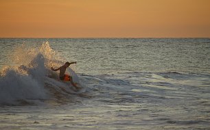 Surfer Trick Wandbild