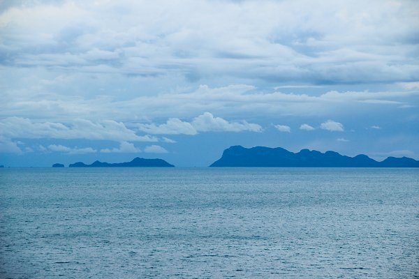 Tanzende Wolken Wandbild