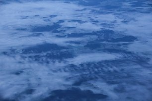 Wolkenland Wandbild