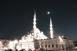 Elfenbein Moschee Wandbild
