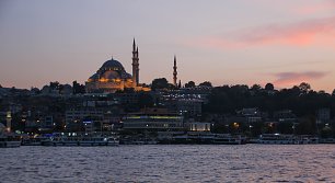 Goldenes Horn Wandbild